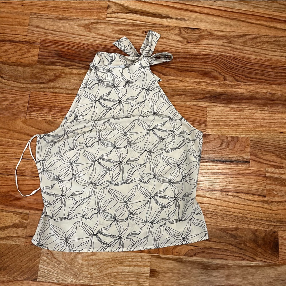 Loft halter top with side tie at neck size 8